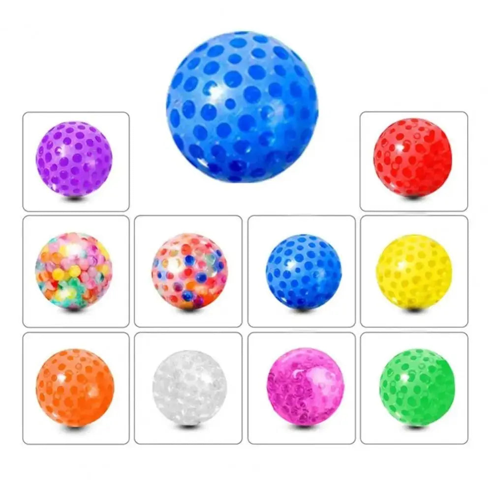 Funy 3.5Cmtpr Squeezing Toy Ball Soft Glue Alleviate Anxiety Squeezing Toy Grape Ball Vent Water Bead Ball