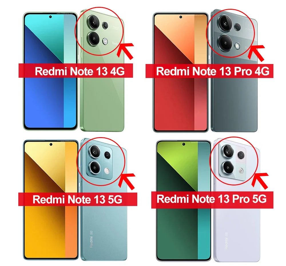 Original  Liquid Silicone Phone Case For Xiaomi Redmi Note 13 13Pro Note13 Pro ＋ Note13Pro Plus 5G Shockproof Back Cover