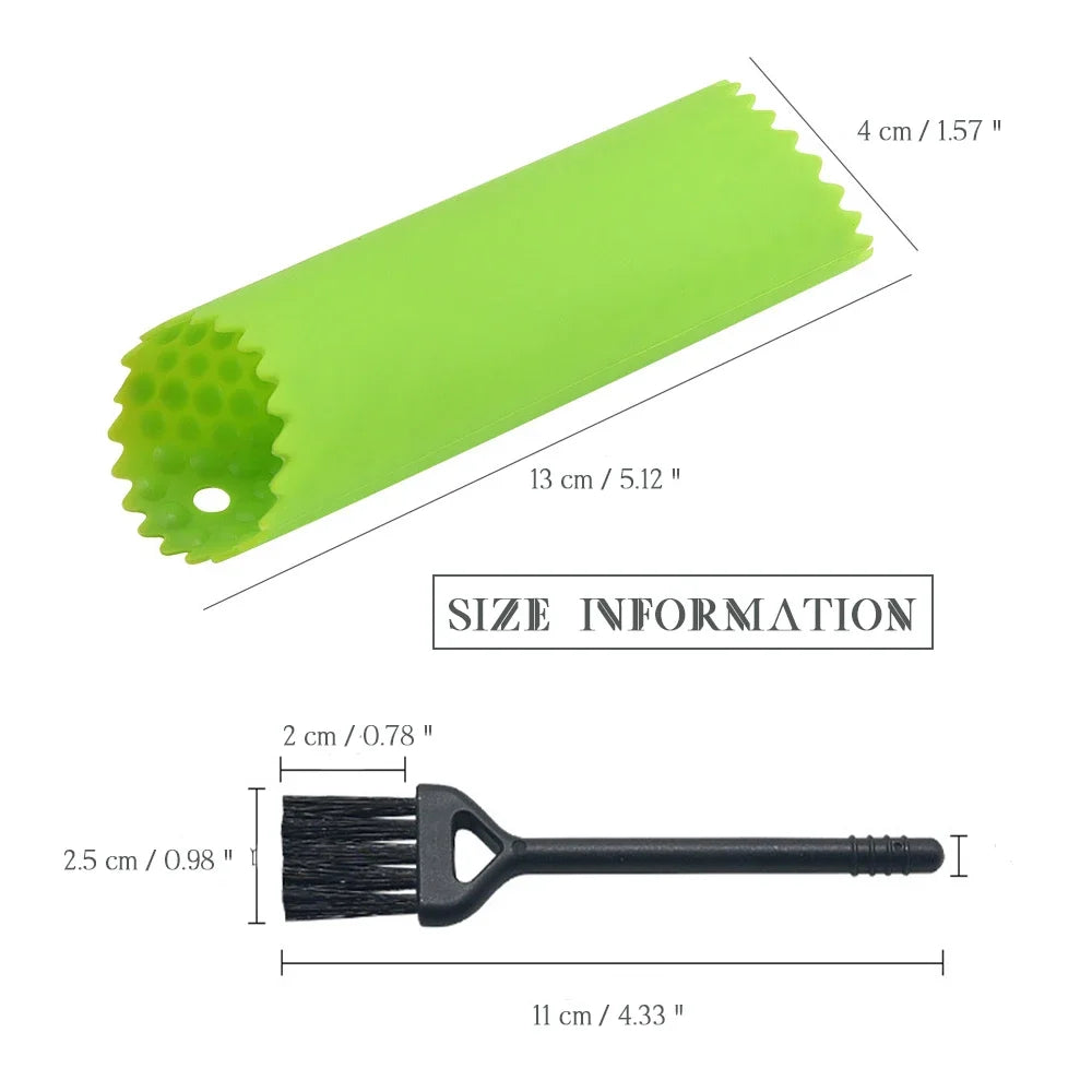 Silicone Garlic Peeler Easy Useful Kitchen Fruit Vegetable Tools Tube Garlic Stripper Non-toxic Safety Gadget