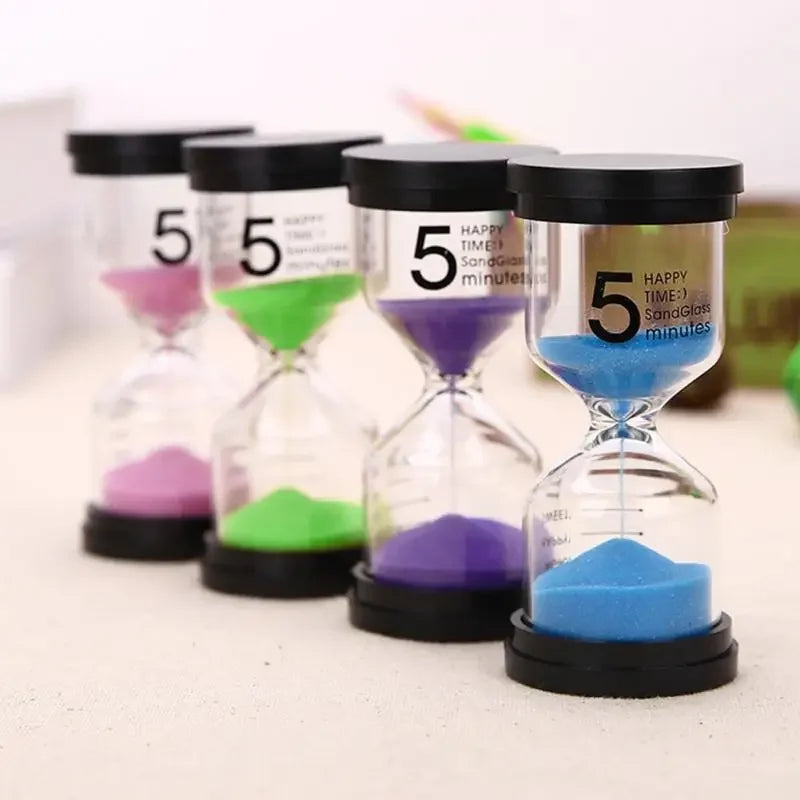 1/5/10/15/30 Minutes Sand Watch Hourglass Sandglass Sand Cook Clock Children Gift Sand Timer Home Decoration