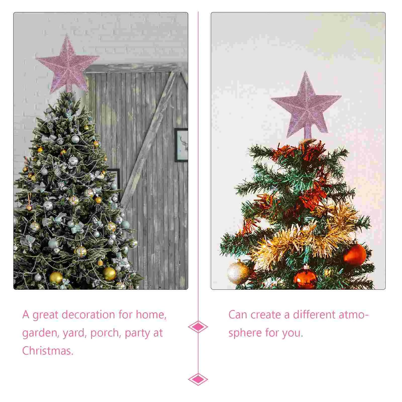 20 Cm Star Ornament Pink Halloween Decorations Sweater Mini Christmas Tree Ornaments Baby Outdoor