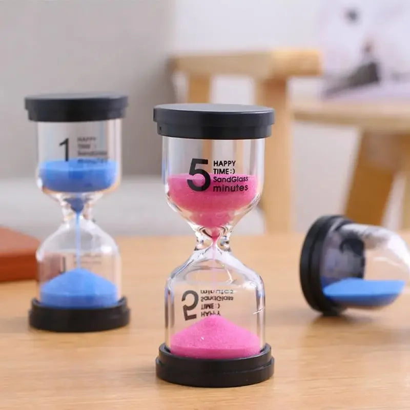 1/5/10/15/30 Minutes Sand Watch Hourglass Sandglass Sand Cook Clock Children Gift Sand Timer Home Decoration