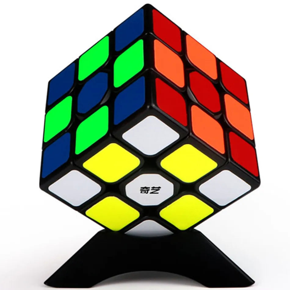 QiYi QiHang 3x3 Magic Cubes White Black Speed Puzzle Professional Cubo Magico Toys Birthday Christmas Gifts For Children