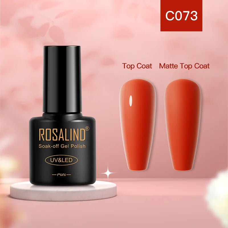 ROSALIND Gel Nail Polish Cat Eye Glitter UV Nail Gel Vernis Semi Permanent Gel Manicure Soak off Base Top Coat Hybrid Varnishes