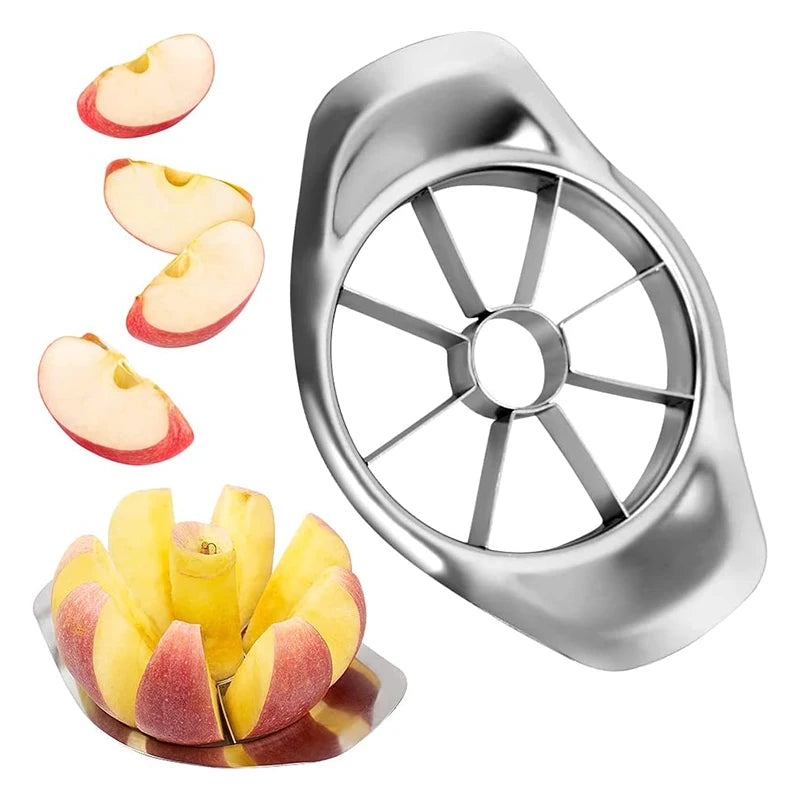 Stainless Steel Apple Slicer Fruit Cutter Fruit Cutter Stainless Steel 3-in-1 Stainless Steel Apple Corer Peeler Apple Cutter