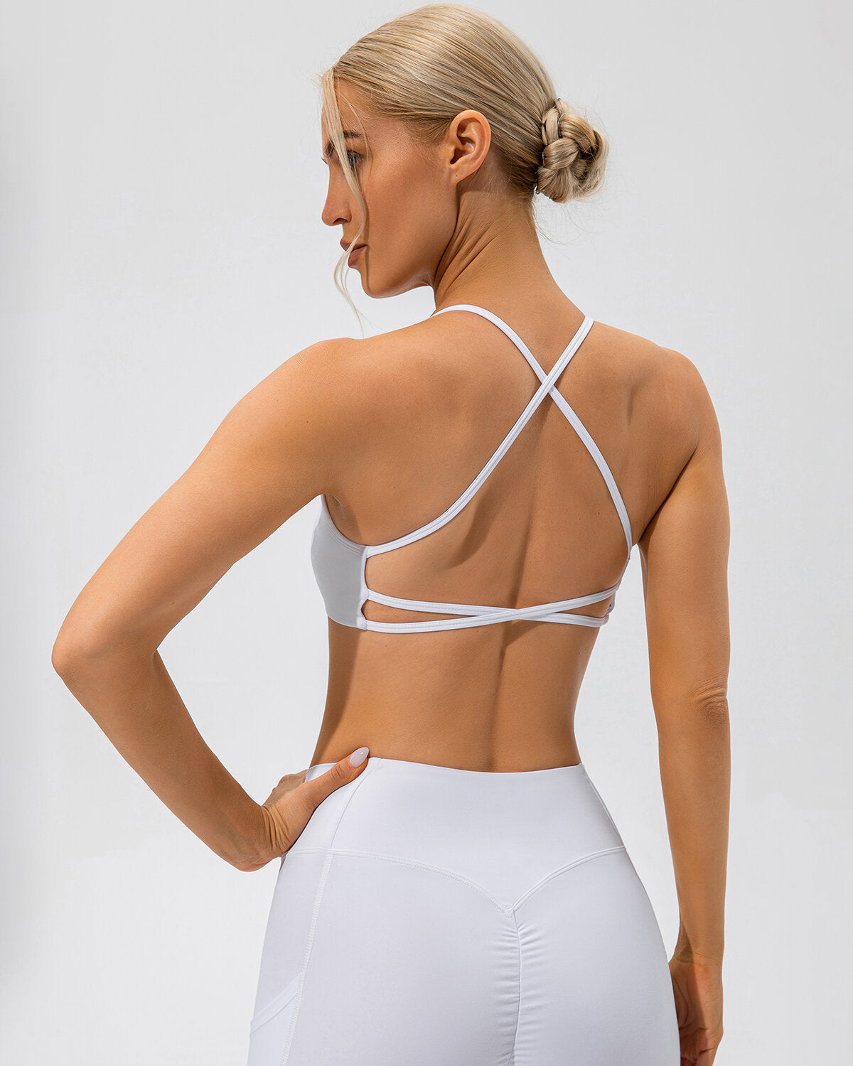 Sophie Sports Bra - White