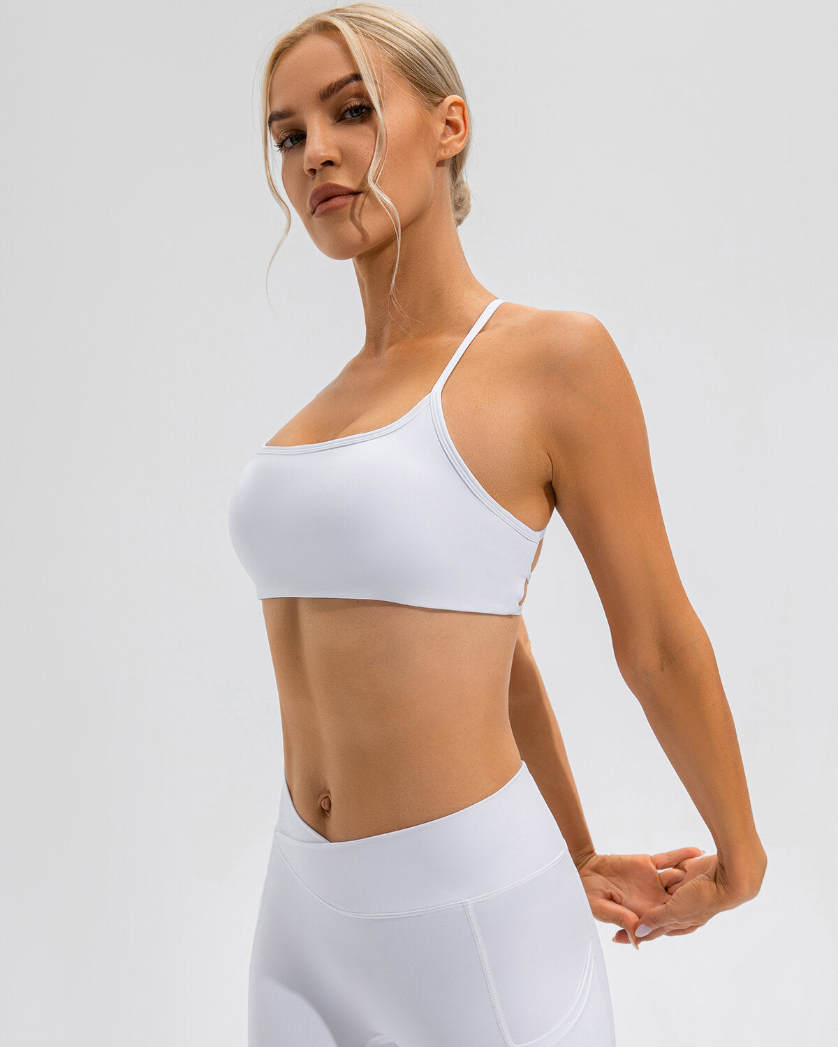 Sophie Sports Bra - White