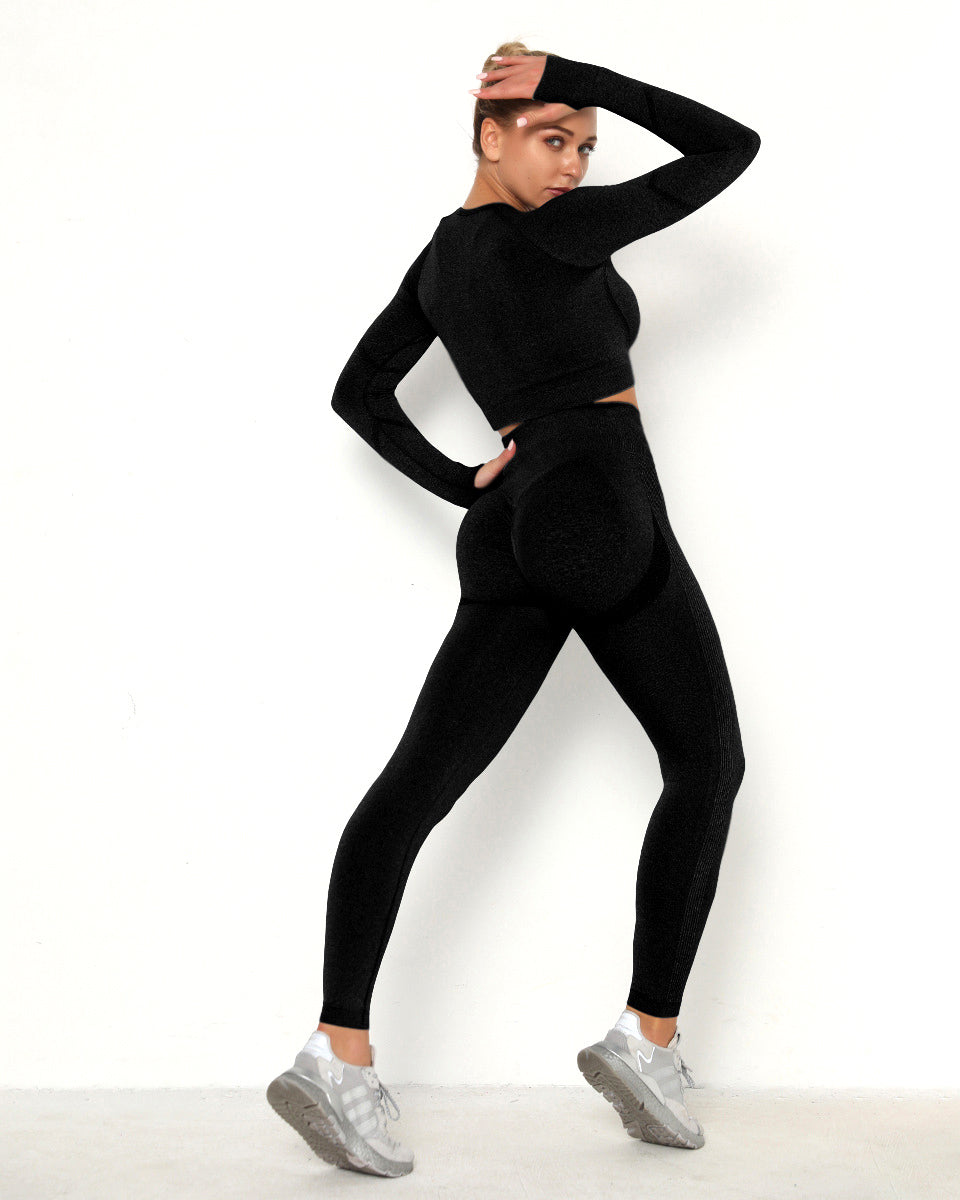 Amplify Scrunch Seamless Leggings - Black