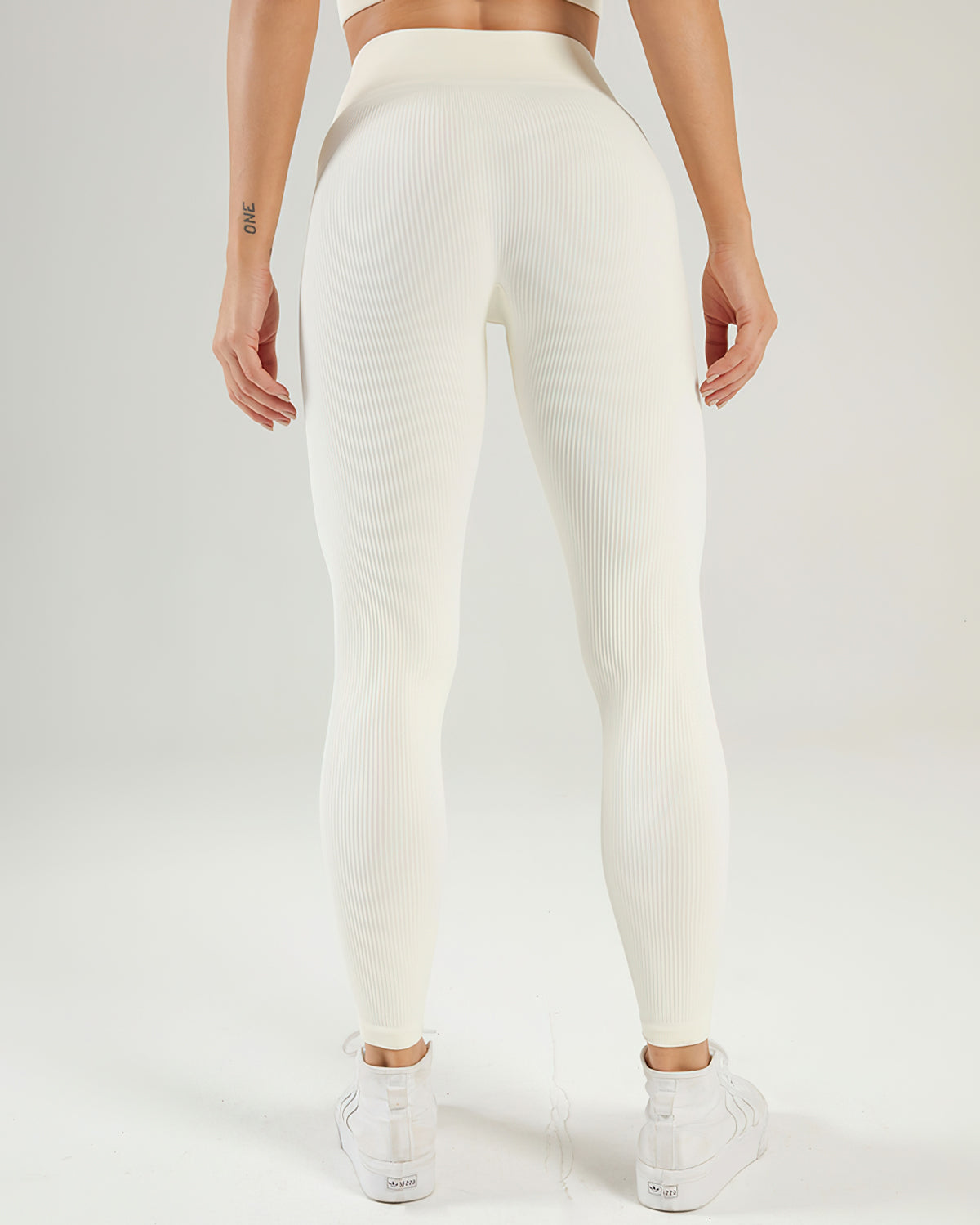 Nieve Ribbed Athleisure Leggings