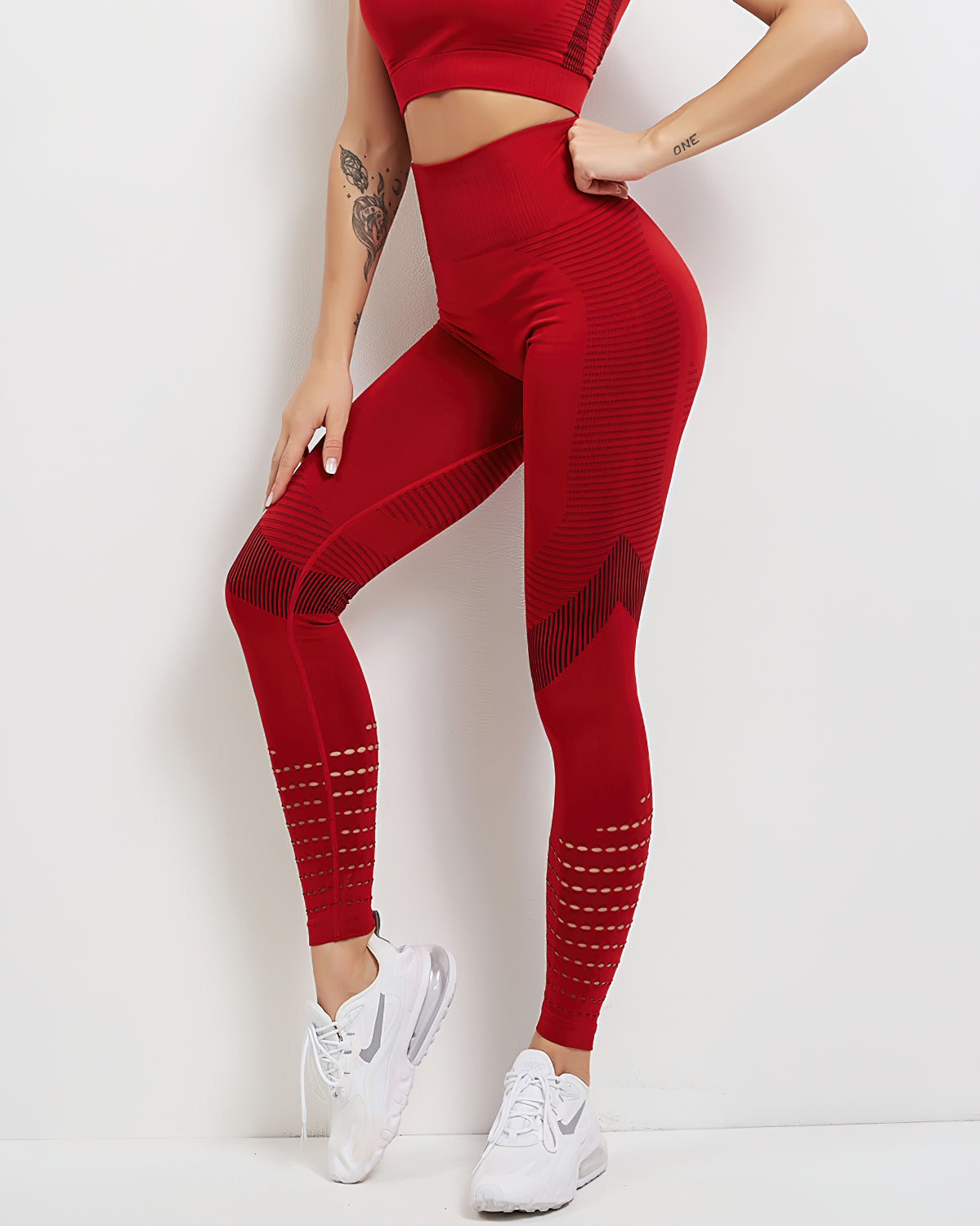 Tribeca Seamless Leggings - Red